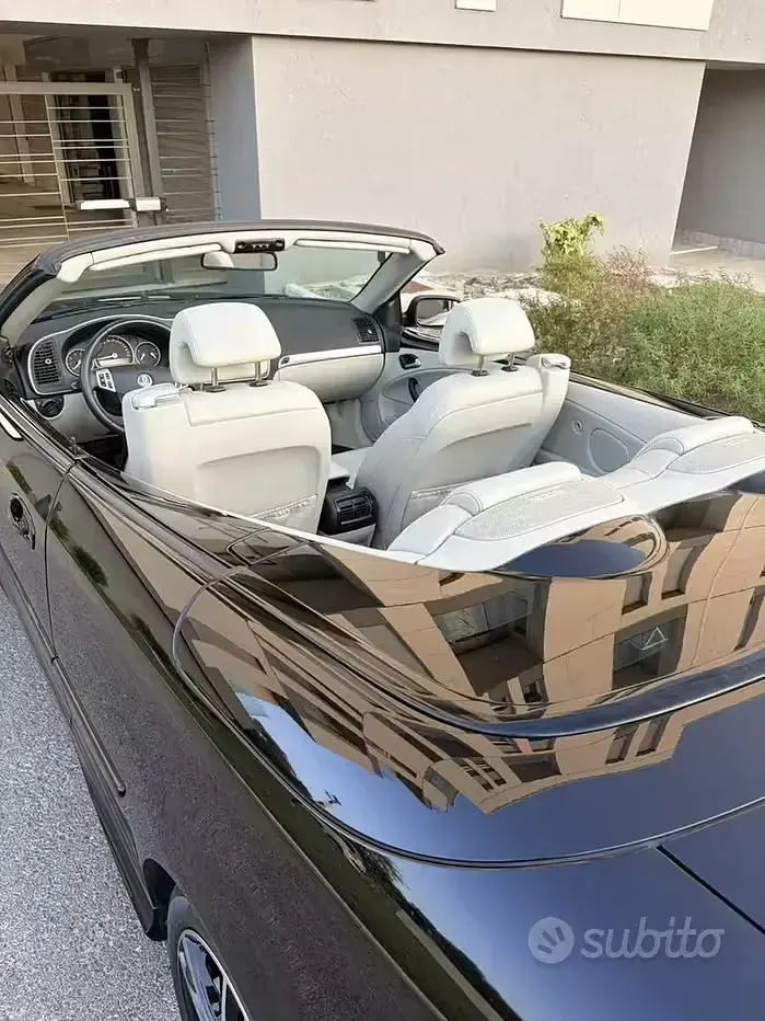 Usata Saab 9-3 Vector 150 CV (110 kW) 2008 Nero Cabrio