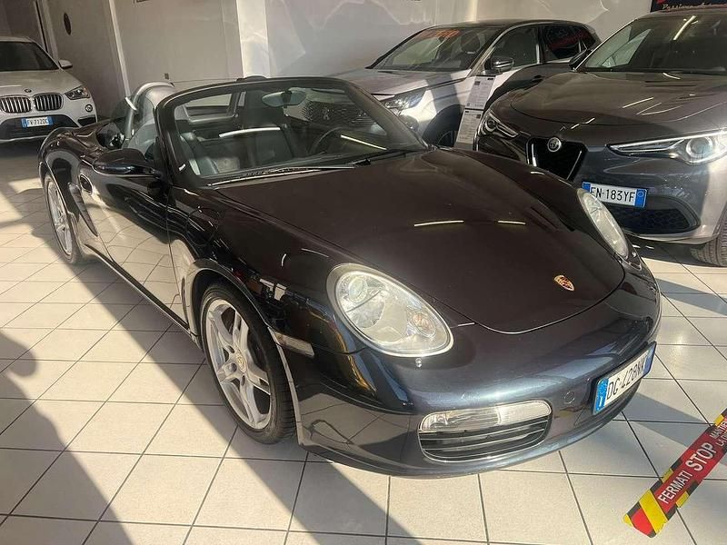 Usata Porsche Boxster 245 CV (180 kW) 2007 Blu/azzurro Cabrio
