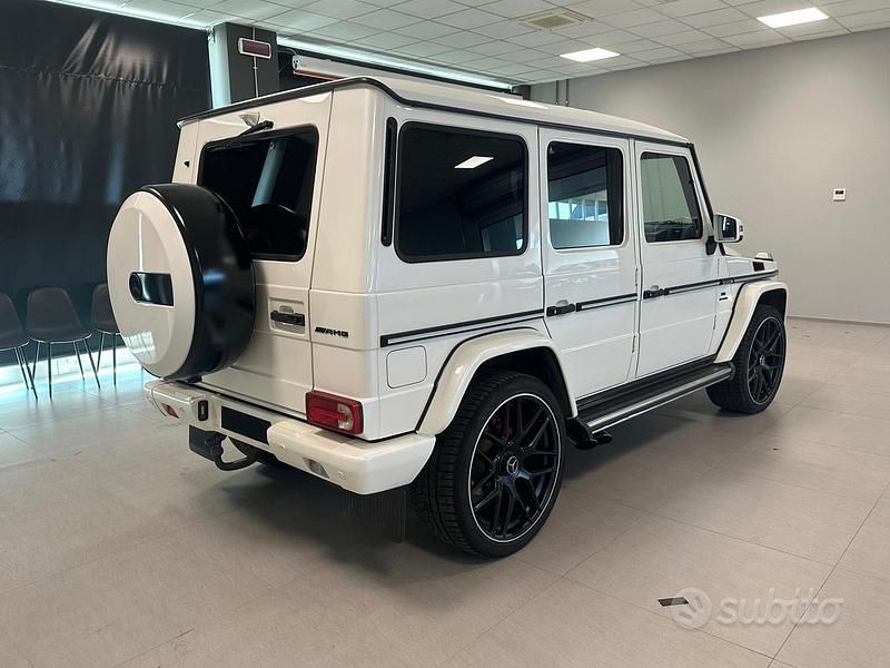 Usata Mercedes G63 AMG AMG 544 CV (400 kW) 2013 Bianco SUV