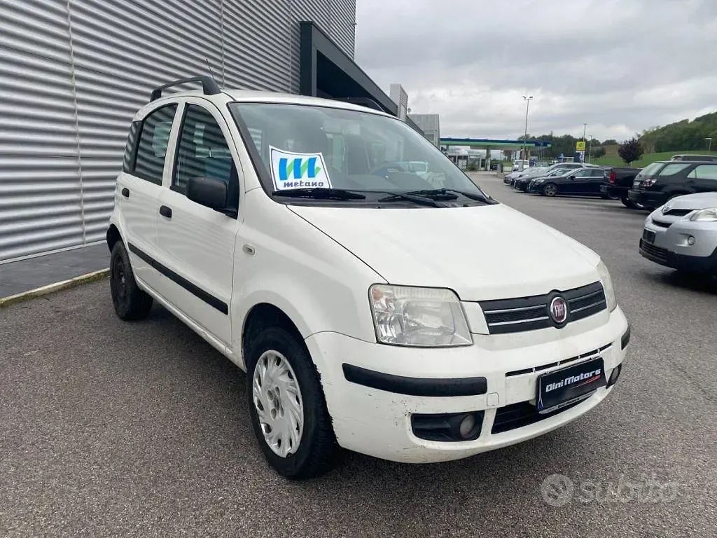 Usata Fiat Panda Dynamic 60 CV (44 kW) 2009 Bianco Utilitaria