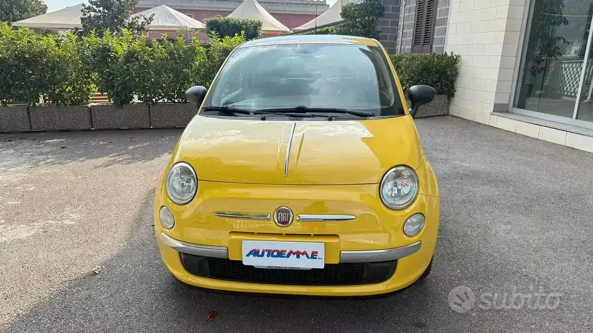 Usata Fiat 500 Lounge 69 CV (50 kW) 2009 Cabrio