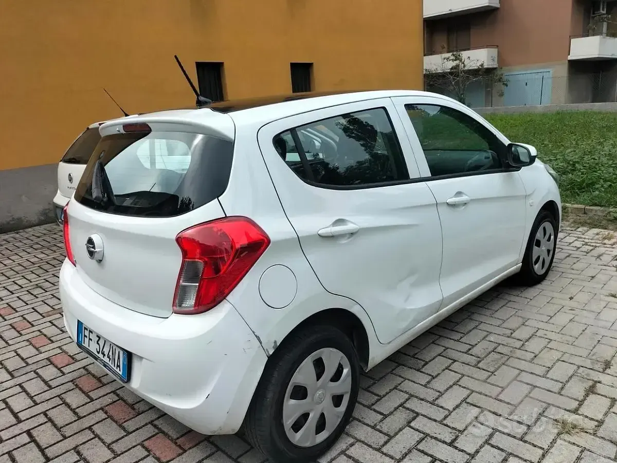 Usata Opel Karl 73 CV (53 kW) 2016 Bianco Utilitaria