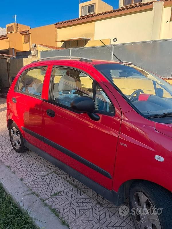 Usata Chevrolet Matiz 2007 Rosso Utilitaria