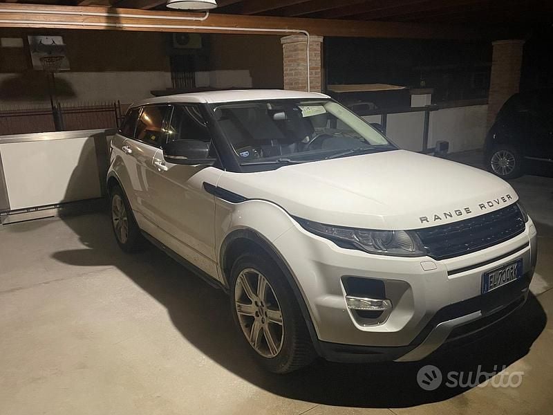 Bianco Usata 2012 Land Rover Range Rover evoque Dynamic SUV | 12.500 € - Immagine 1/3