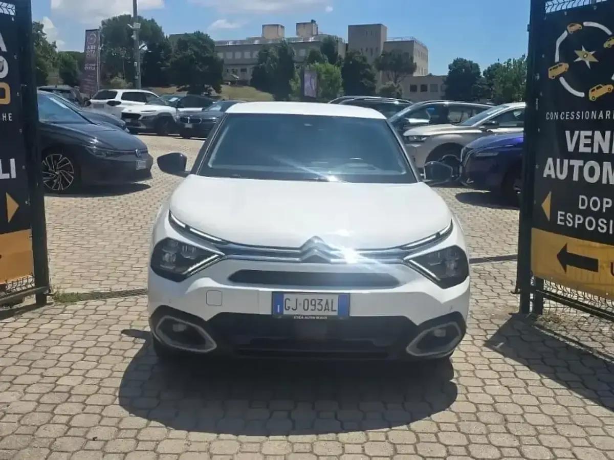Usata Citroën C4 Shine 131 CV (96 kW) 2022 Bianco Berlina