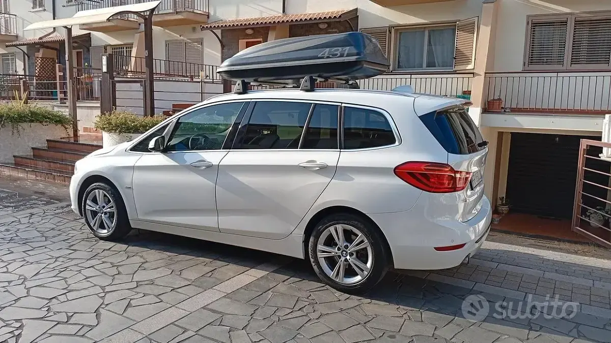 Usata BMW 216 Gran Tourer Sport Line 116 CV (85 kW) 2016 Bianco Monovolume