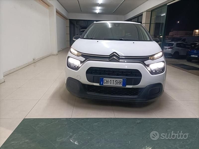 Usata Citroën C3 100 CV (73 kW) 2021 Bianco Utilitaria