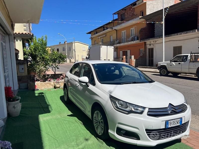 Usata Citroën C4 Feel 100 CV (73 kW) 2016 Bianco Berlina
