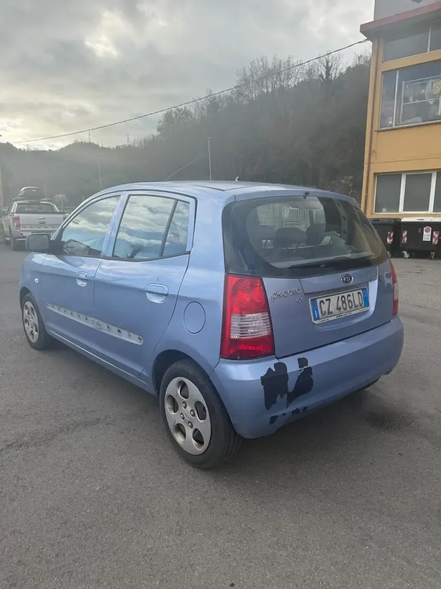 Usata Kia Picanto 65 CV (47 kW) 2005 Blu Utilitaria