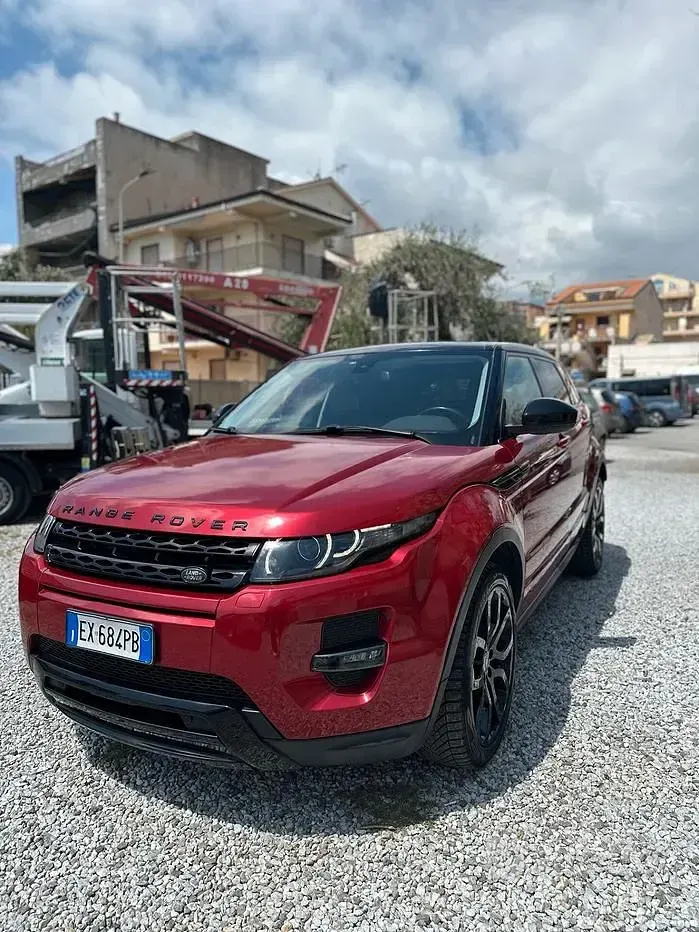 Usata Land Rover Range Rover evoque Dynamic 150 CV (110 kW) 2015 Rosso Coupé
