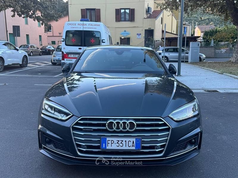 Usata Audi A5 Sportback S-Line 190 CV (139 kW) 2018 Gray Utilitaria