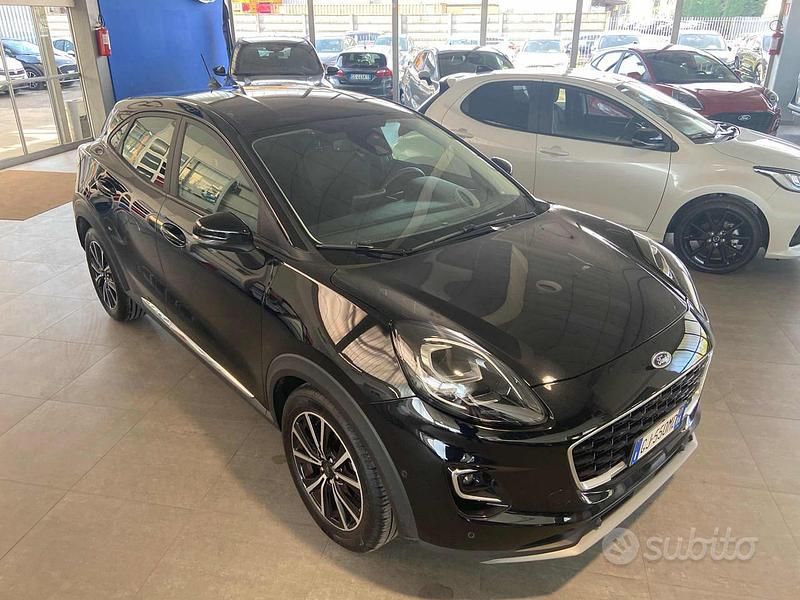 Usata Ford Puma Titanium 125 CV (91 kW) 2022 Nero SUV