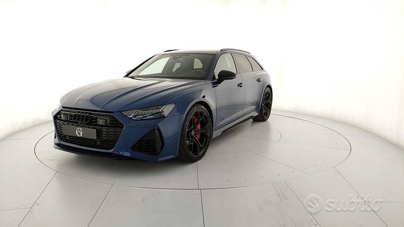 Usata Audi RS6 Performance 630 CV (463 kW) 2024 Blu Station wagon