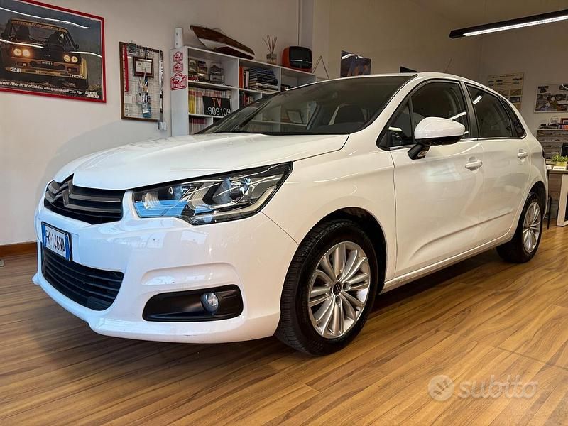 Usata Citroën C4 Feel 100 CV (73 kW) 2017 Bianco Berlina