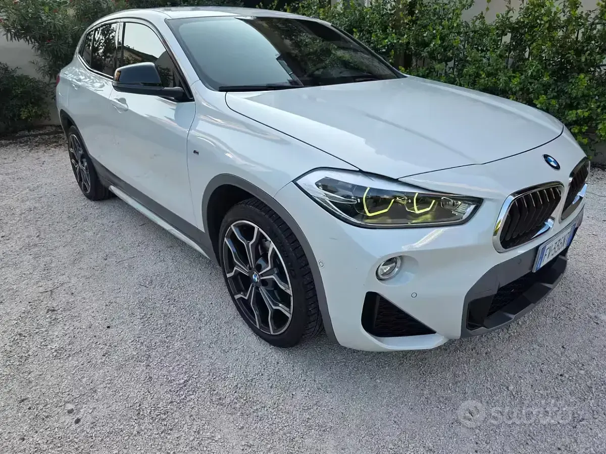 Usata BMW X2 M Sport 150 CV (110 kW) 2019 Bianco SUV