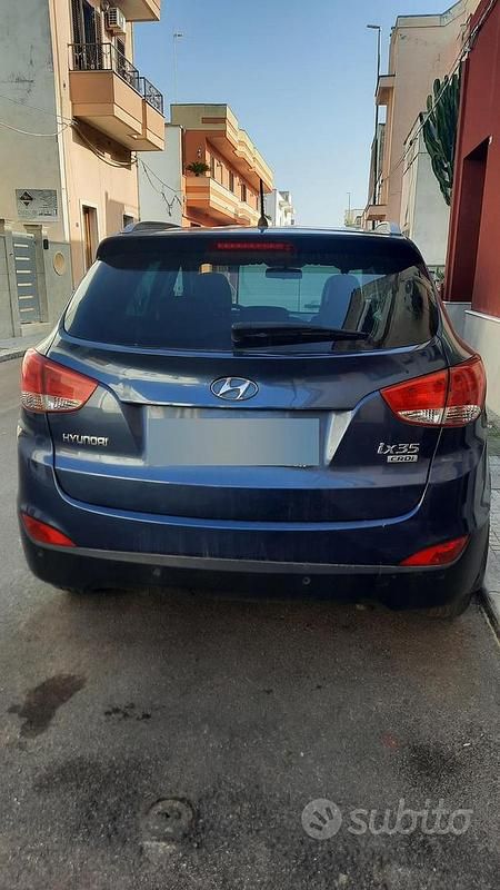 Käytetty Hyundai ix35 115 HP (84 kW) 2011 Sininen Katumaasturi