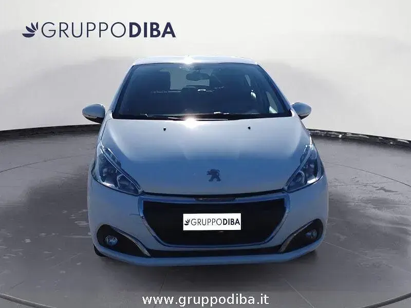 Usata Peugeot 208 Access 82 CV (60 kW) 2017 Bianco Utilitaria