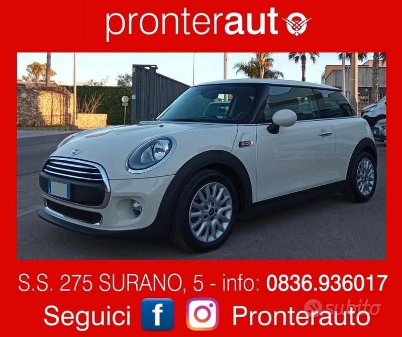 Usata Mini One D 95 CV (69 kW) 2016 Bianco Utilitaria