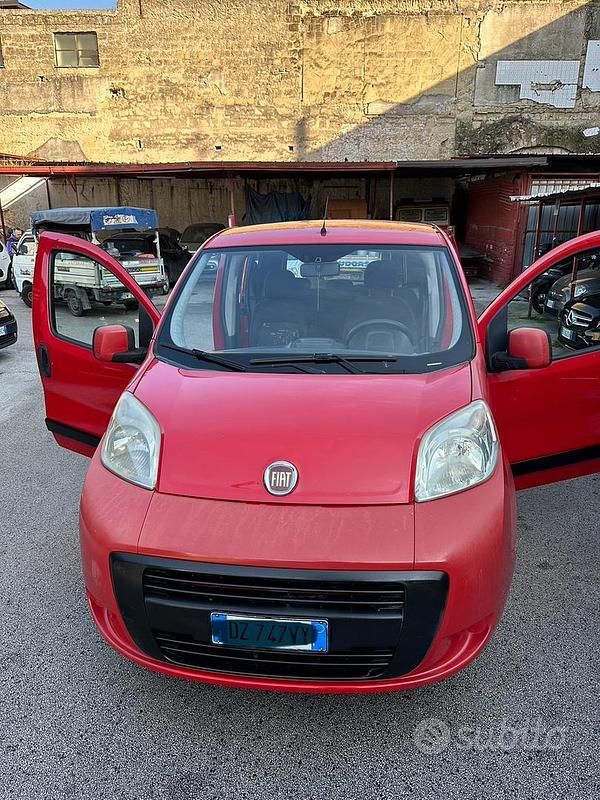 Usata Fiat Qubo Trekking 2010 Rosso Monovolume