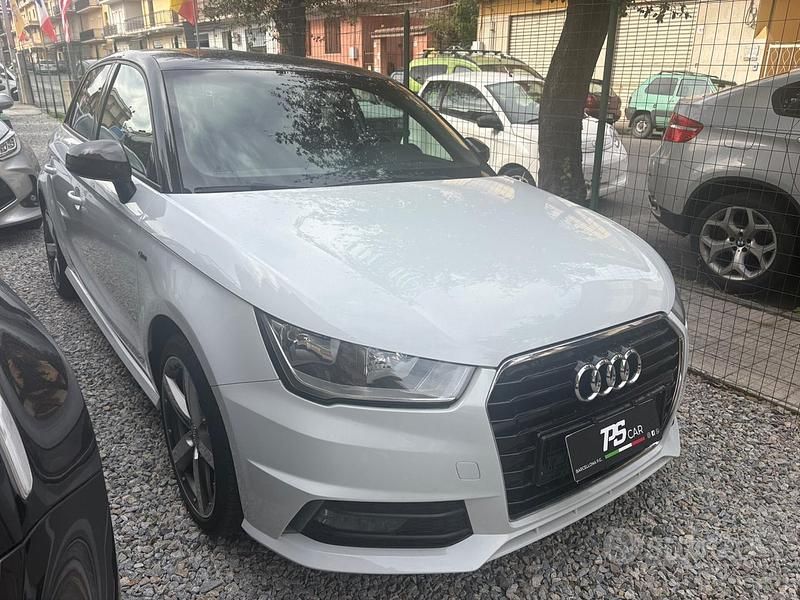 Usata Audi A1 S-Line 95 CV (69 kW) 2015 Bianco Berlina