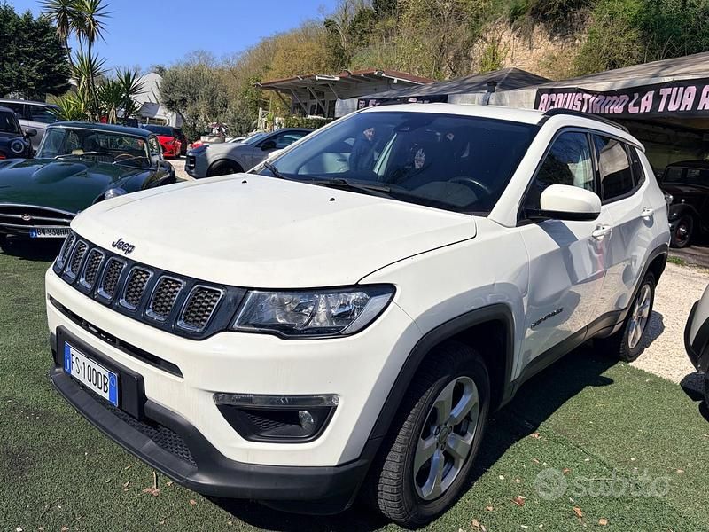 Usata Jeep Compass Longitude 140 CV (102 kW) 2018 Bianco SUV