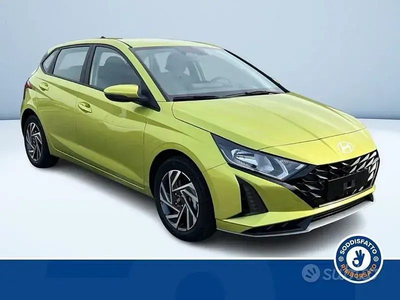 Nuova Hyundai i20 89 CV (65 kW) 2026 Giallo Utilitaria