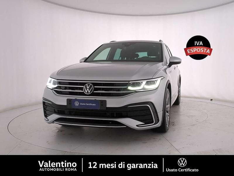 Usata VW Tiguan R-line 150 CV (110 kW) 2022 Grigio SUV