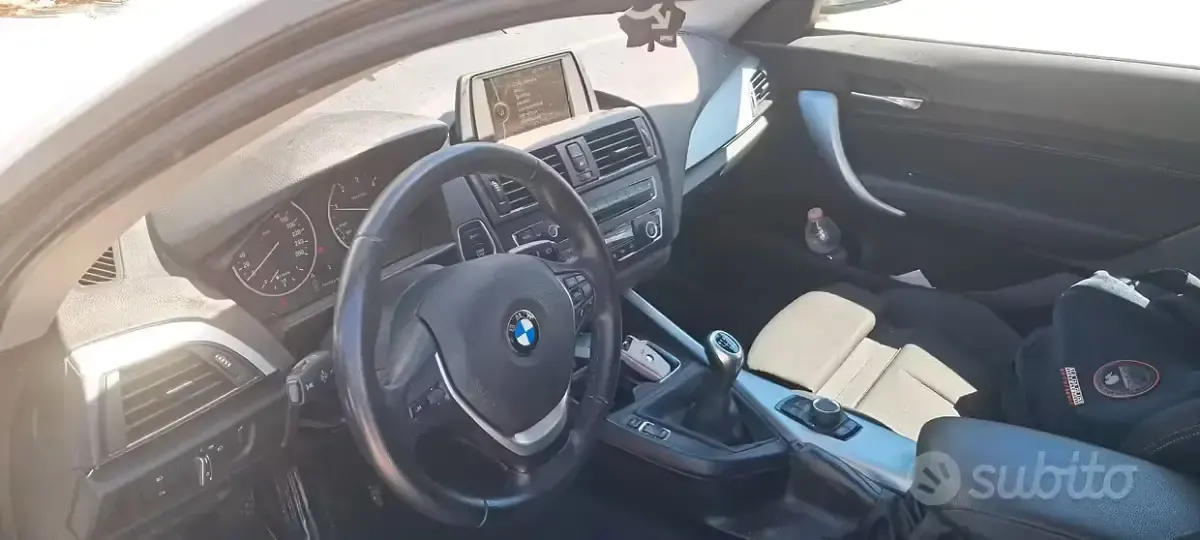 Usata BMW 116 M Sport 116 CV (85 kW) 2013 Bianco Utilitaria