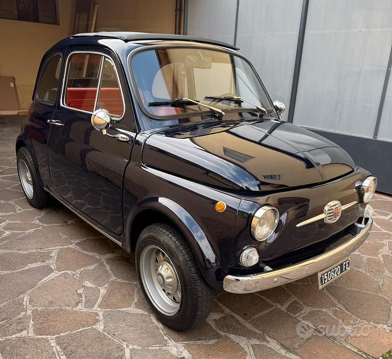 Usata Fiat 500 1970 Blu Utilitaria