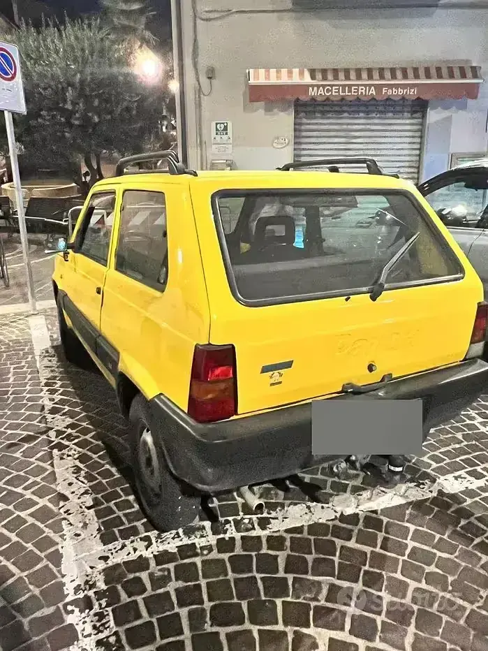Usata Fiat Panda 4x4 54 CV (39 kW) 2003 Giallo Utilitaria