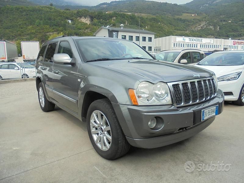 Usata Jeep Grand Cherokee Limited 218 CV (160 kW) 2007 Grigio SUV