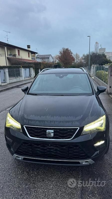 Usata Seat Ateca XCELLENCE 115 CV (84 kW) 2018 Nero SUV