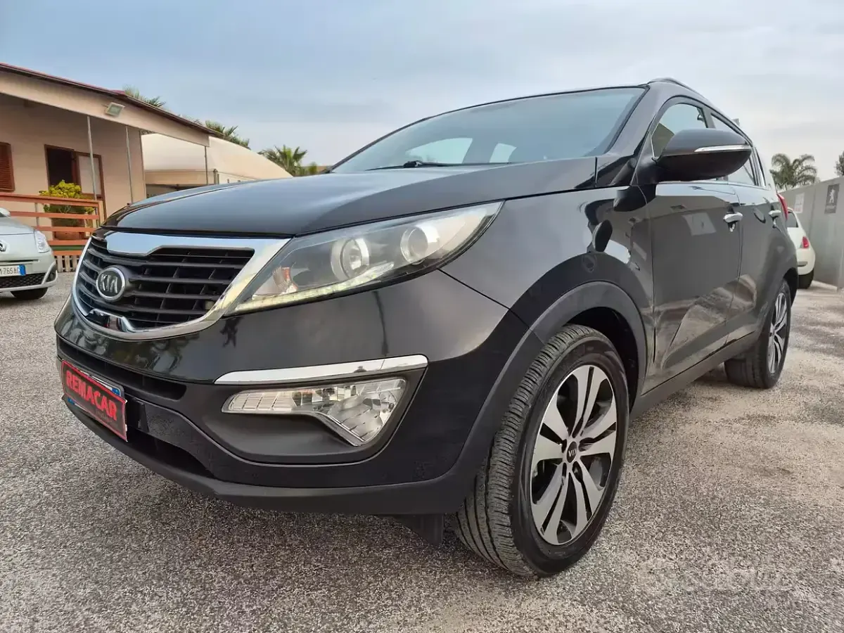 Usata Kia Sportage 116 CV (85 kW) 2012 Nero SUV