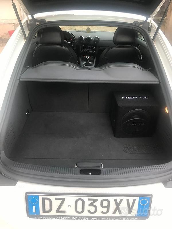 Usata Audi TT Advanced Plus 160 CV (117 kW) 2010 Bianco Coupé