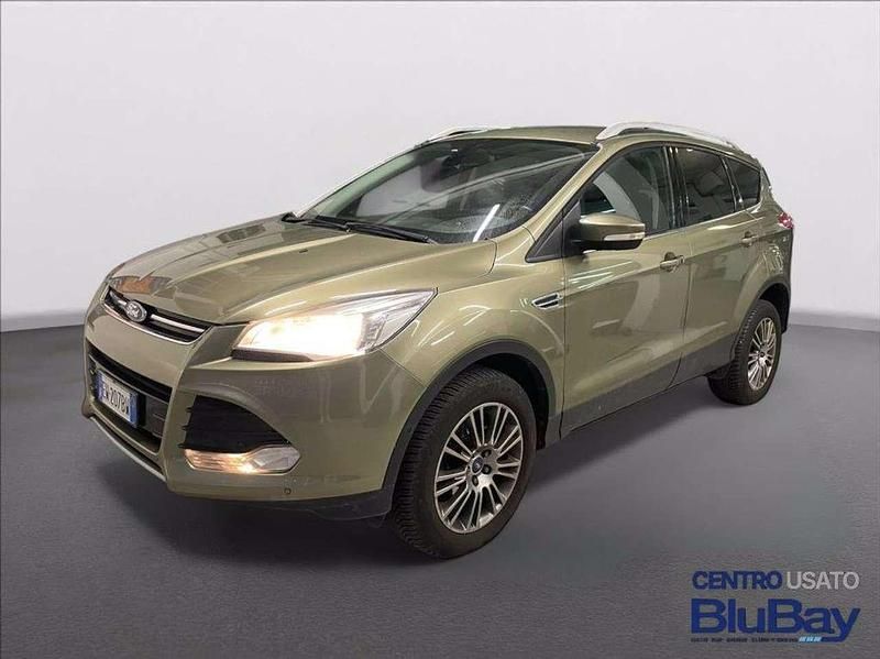 Grigio Usata 2014 Ford Kuga Titanium X SUV | 10.900 € (Buon prezzo) - Immagine 1/4