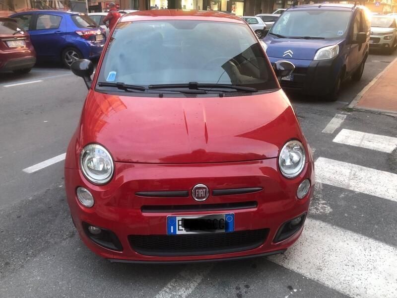 Usata Fiat 500 Sport 69 CV (50 kW) 2013 Rosso Berlina