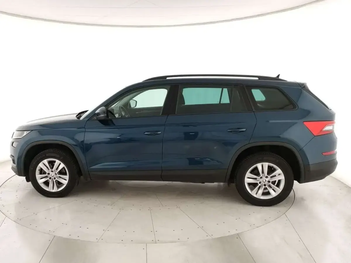 Occasion Skoda Kodiaq Executive 150 PK (110 kW) 2021 Blauw SUV