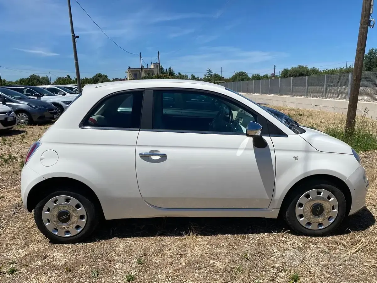 Usata Fiat 500 95 CV (69 kW) 2013 Bianco Utilitaria