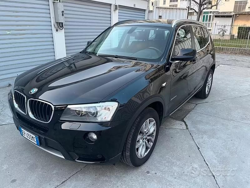 Usata BMW X3 184 CV (135 kW) 2012 Nero SUV