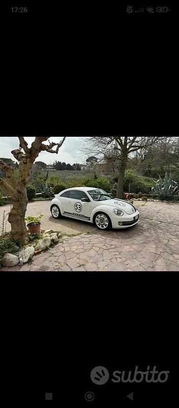 Usata VW Beetle 211 CV (155 kW) 2014 Bianco Utilitaria