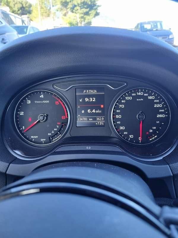 Usata Audi A3 Ambition 150 CV (110 kW) 2016 Nero Berlina