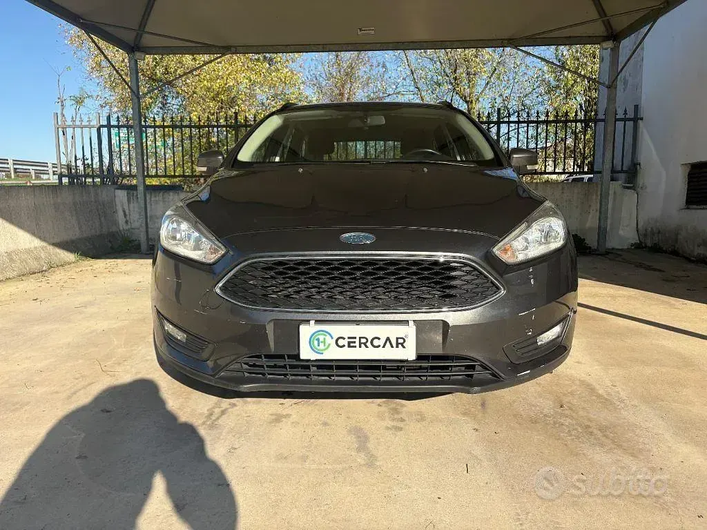Usata Ford Focus Titanium 95 CV (69 kW) 2017 Grigio Station wagon