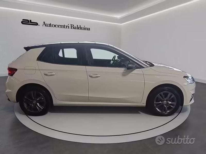 Usata Skoda Fabia Style 95 CV (69 kW) 2023 Bianco Utilitaria