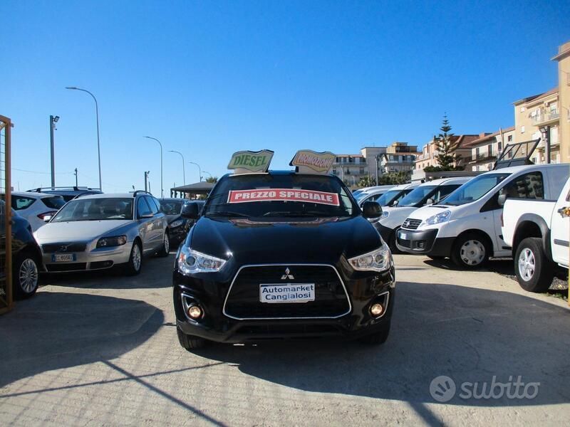 Usata Mitsubishi ASX Intense 150 CV (110 kW) 2013 Nero SUV