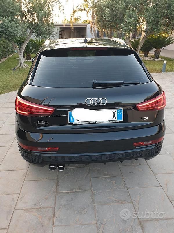 Brugt Audi Q3 S-Line 150 HK (110 kW) 2017 Sort SUV