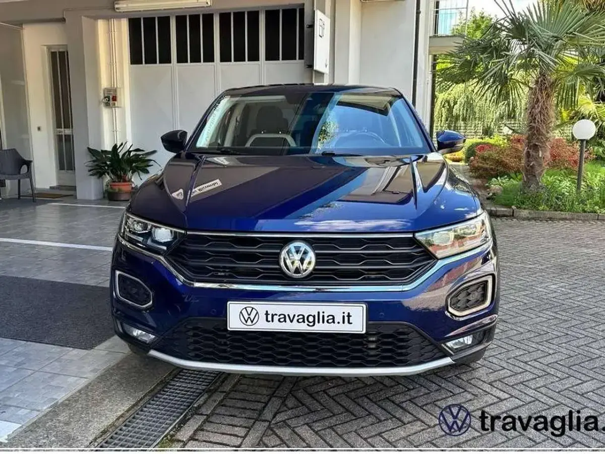 Usata VW T-Roc Advance 150 CV (110 kW) 2019 Atlantic blu met SUV