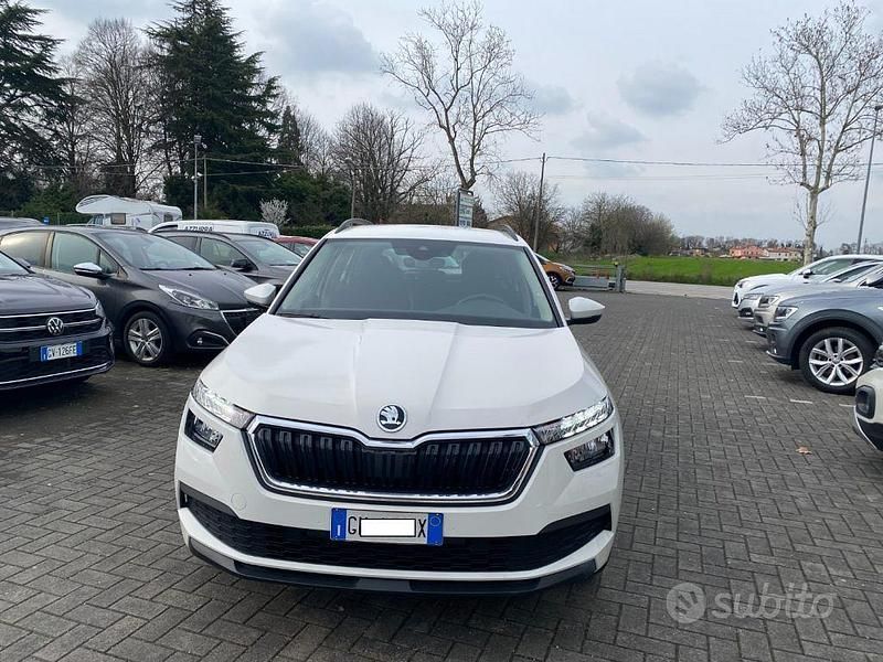 Usata Skoda Kamiq Ambition 110 CV (80 kW) 2022 Bianco SUV
