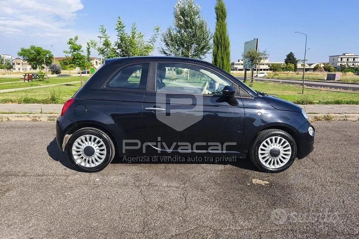 Usata Fiat 500 Lounge 69 CV (50 kW) 2017 Nero Utilitaria