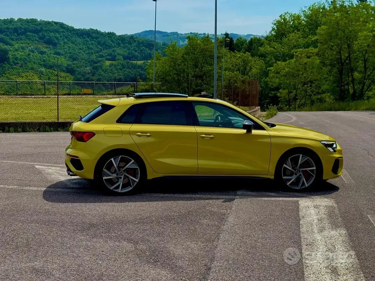 Usata Audi S3 Sport 310 CV (228 kW) 2021 Giallo Berlina