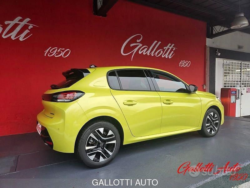 Nuova Peugeot 208 Allure 101 CV (74 kW) 2025 Giallo Utilitaria